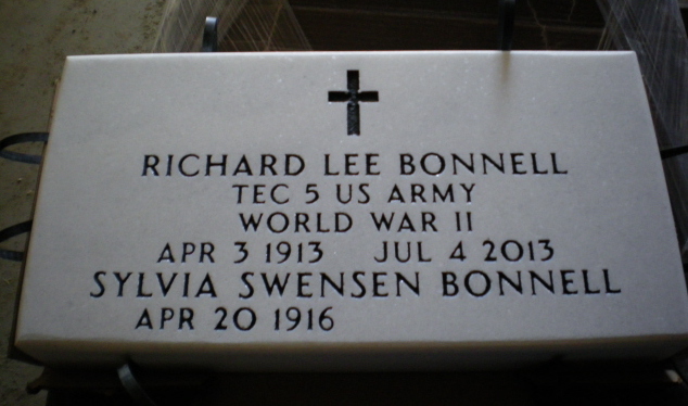 White Marble Military Cemetery marker